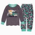 thumbnail image 1 of Gibobby Toddler Baby Boy Fall Winter Clothes 0-24Months 2t 3t 4t Color Block Long Sleeve Sweatshirt Tops Joggers Pants Outfit Sets(2-3 Years,Grey), 1 of 9
