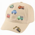 thumbnail image 1 of Gibobby Toddler Baseball Cap Pattern Sun Hat Adjustable Breathable Baby Cap for Boys Girls Age 12-18 Months 1T 2T 3T 4T(3-8 Years,Khaki), 1 of 7