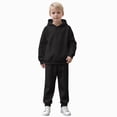thumbnail image 1 of Gibobby Toddler Boy Clothes Fall Winter Outfit Boys Winter Warm Outfit Set 2Pcs Plaid Outfits Top + Pants Set Home Wear Kids Clothing(7-8 Years,Black), 1 of 9