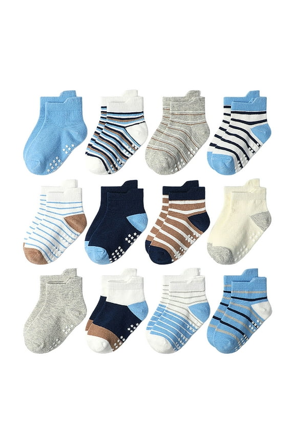 Gibobby Toddler Boys Girls Socks Boys Kids Socks Fun Crazy Funny Novelty Cartoon Space Rocket Crew Cotton Socks(5-7 Years,G)