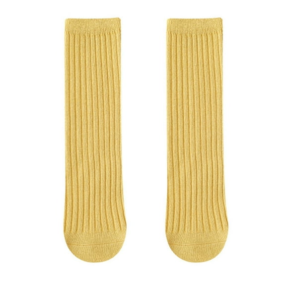 Gibobby Toddler Boys Girls Socks Kids Girls Toddler Ankle Socks Cute Cartoon No Show Funny Novelty Fashion Cotton Socks(0-18 Years,Light Yellow)