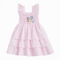 thumbnail image 1 of Gibobby Toddler Girl Dress Baby Girls Clothes 5T Toddler Girls Summer Dress Short Sleeve Dress Tulle Dress 12 18 24 Months 2T 3T 4T 5T(3-4 Years,Red), 1 of 6