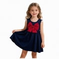 thumbnail image 1 of Gibobby Toddler Girl Dress Toddler Little Girl Ruffle Sleeve Dress Set Summer Twirl Dresses Outfits for Girls 12 18 24 Months 2T 3T 4T 5T(5-6 Years,Blue), 1 of 9