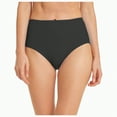 thumbnail image 1 of Gibobby Women Mid Rise Bikini Bottoms Full Coverage Swimsuit Ruched Scrunch Swim Bottom(Black,M), 1 of 6