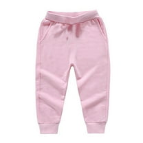 Gibobby Youth Boys Quick Dry Casual Pants Kids Lightweight Autumn Beach Hiking Active Athletic Pants Pockets(Pink,12-18 Months)