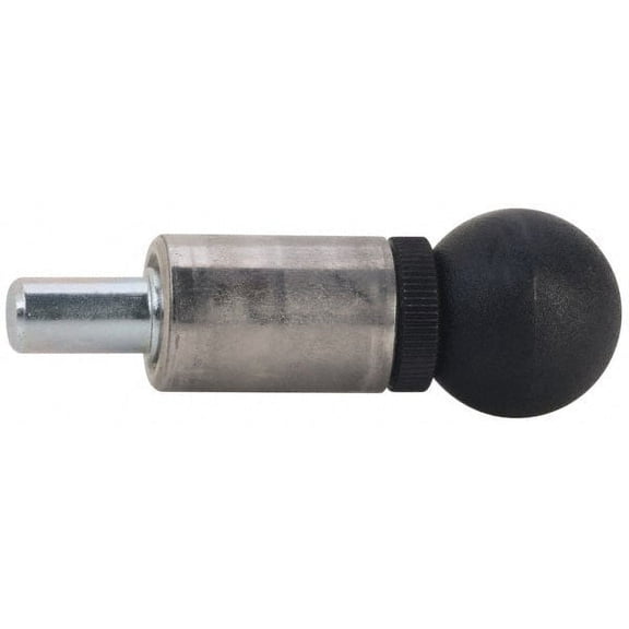 Gibraltar 1/2" Pin Diam, 0.61" Usable Length, Ball Knob Handle Quick Release Pin