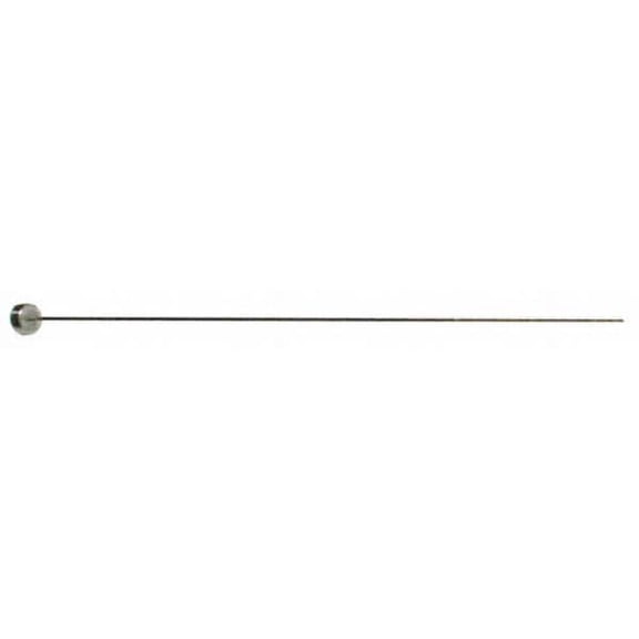 Gibraltar 3/4" Pin Diam, 1" Head Diam x 1/4" Head Height, 25" OAL, Straight Ejector Pin Steel, 24-3/4" Pin Length