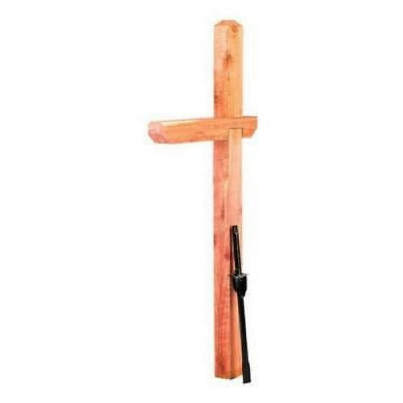 Gibraltar DPKX0000 Deluxe Cedar Drive-In Post Kit, Natural