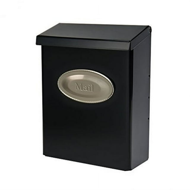 Gibraltar DVK00000 WallMount Locking Mailbox, Black