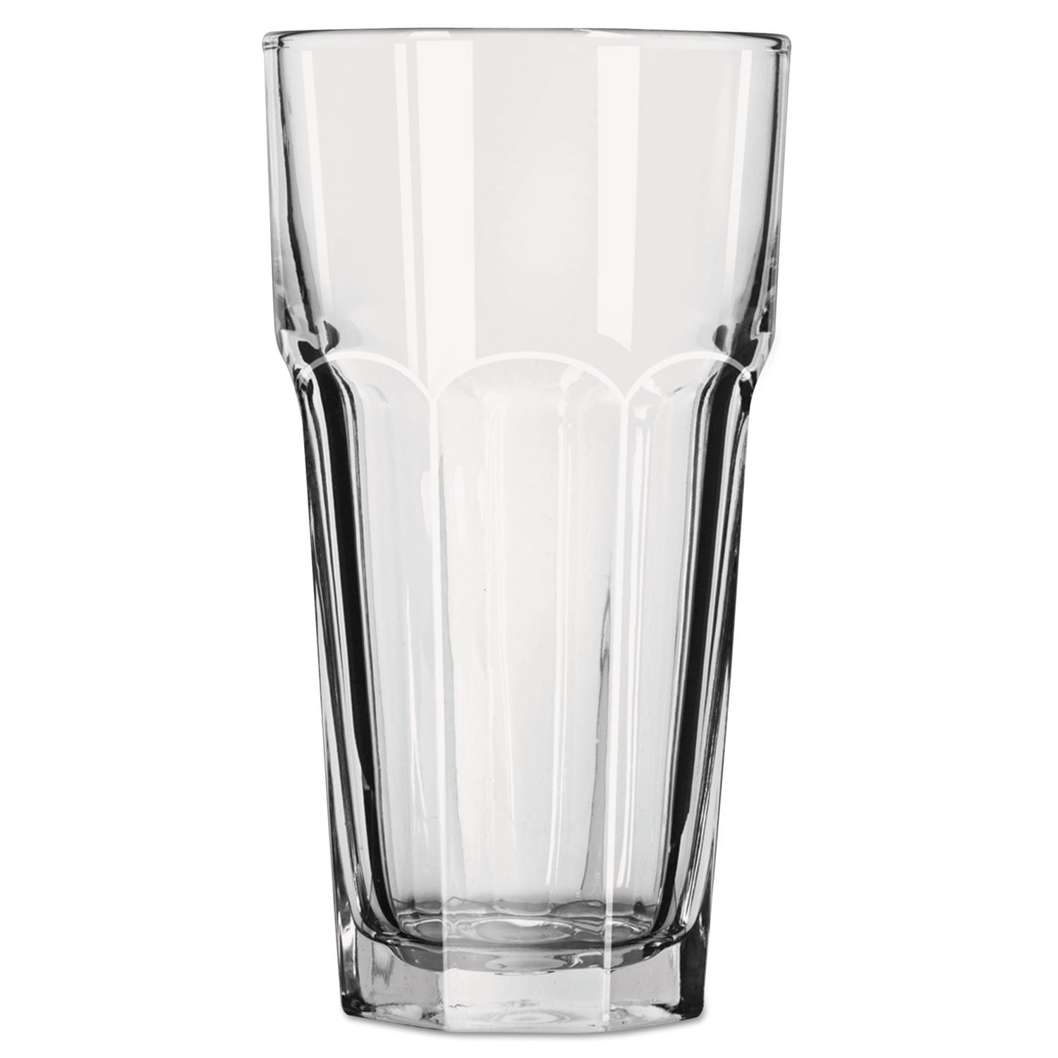 Gibraltar Glass Tumblers, 22 oz, Clear, Iced Tea Glass, 24