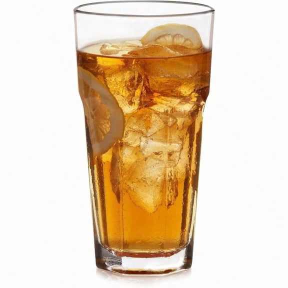 Gibraltar Iced Tea Glasses 22 Ounce Tall Tempered Cocktail Glass Tumbler Set Of 12 Ice Tea Glasses For Parties And Everyday Use