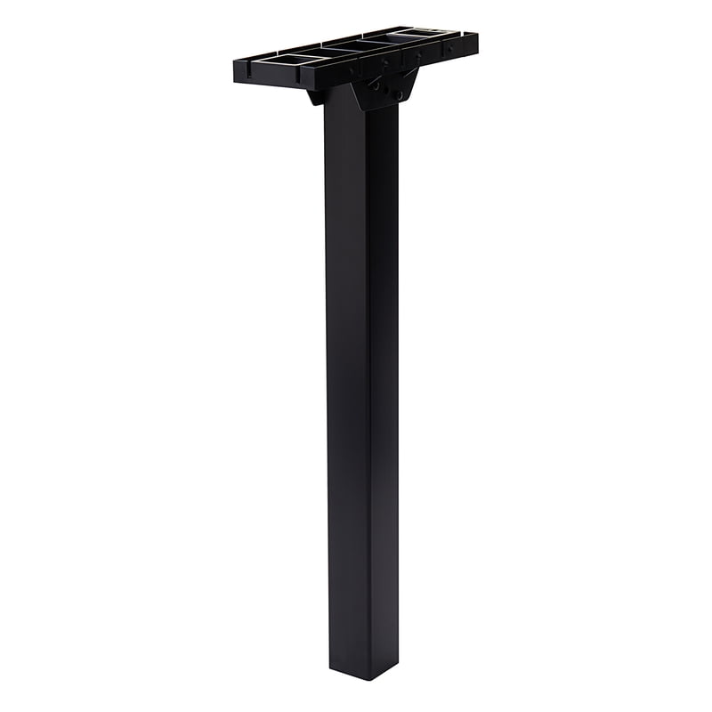 Patriot Black Powder Coated Polymer Mailbox Post