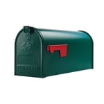 Gibraltar Mailboxes Elite E1100G00 Mailbox, 800 cu-in Capacity, Galvanized Steel, Powder-Coated