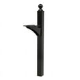 thumbnail image 1 of Gibraltar Mailboxes Landover Decorative Aluminum Post for 4x4 Mailbox, Black, 1 of 6
