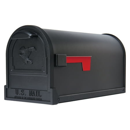 Gibraltar Mailboxes Large Steel Post-Mounted, Rust Resistant
