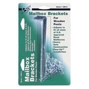 Gibraltar Mailboxes Galvanized Steel, Mailbox Mounting Bracket, MB100000