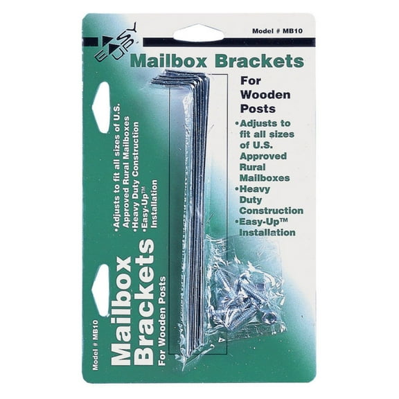 Gibraltar Mailboxes Galvanized Steel, Mailbox Mounting Bracket, MB100000
