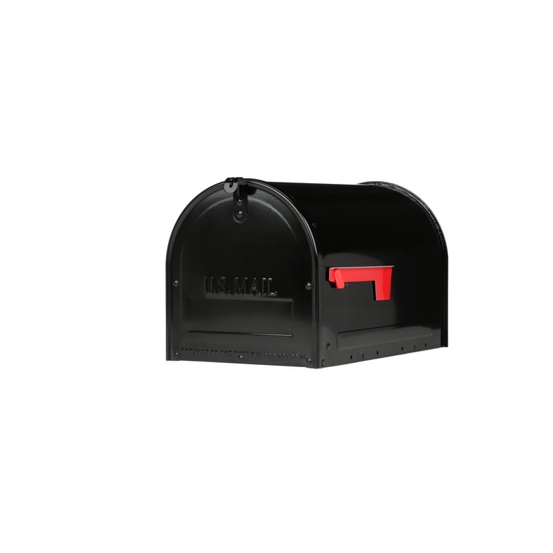 Gibraltar Mailboxes Marshall Large, Locking, Steel, PostMount Mailbox
