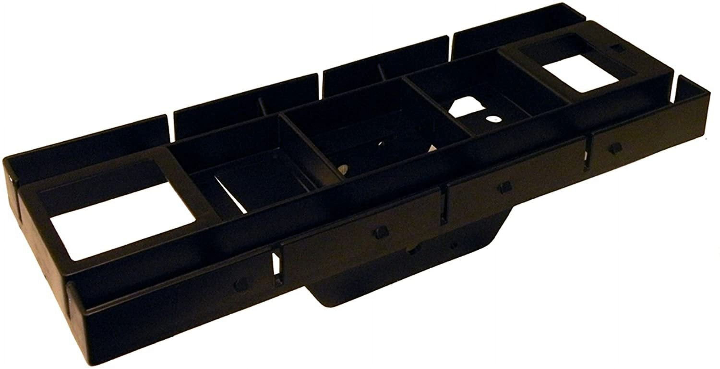 Black Polypropylene Mailbox Mounting Board, 17-inch Length