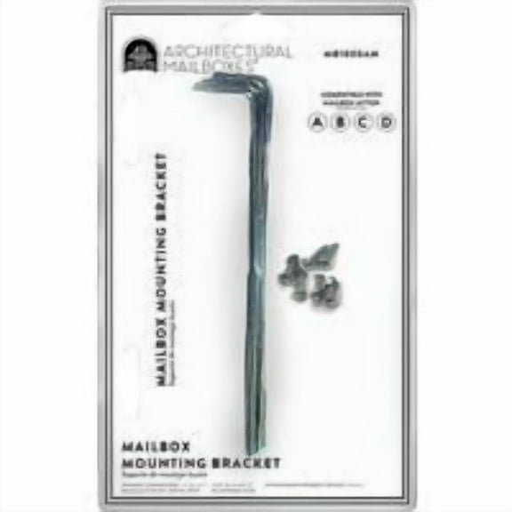 Solar Group Mailbox Mounting Hardware Universal Top Mount - Heavy-Duty Steel - 1 Piece