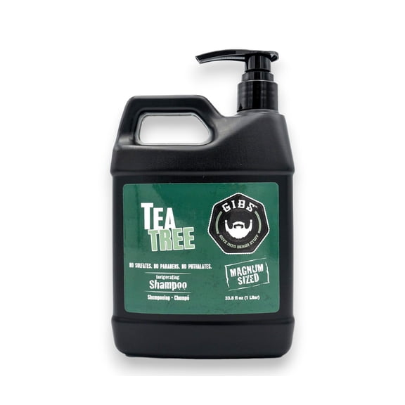 Gibs, Tea Tree Invigorating Shampoo, 33.8 fl. oz.