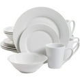 thumbnail image 1 of Gibson 102563.16RM Porcelain Zen Buffet 16 Piece Round Dinnerware Set, White, 1 of 6
