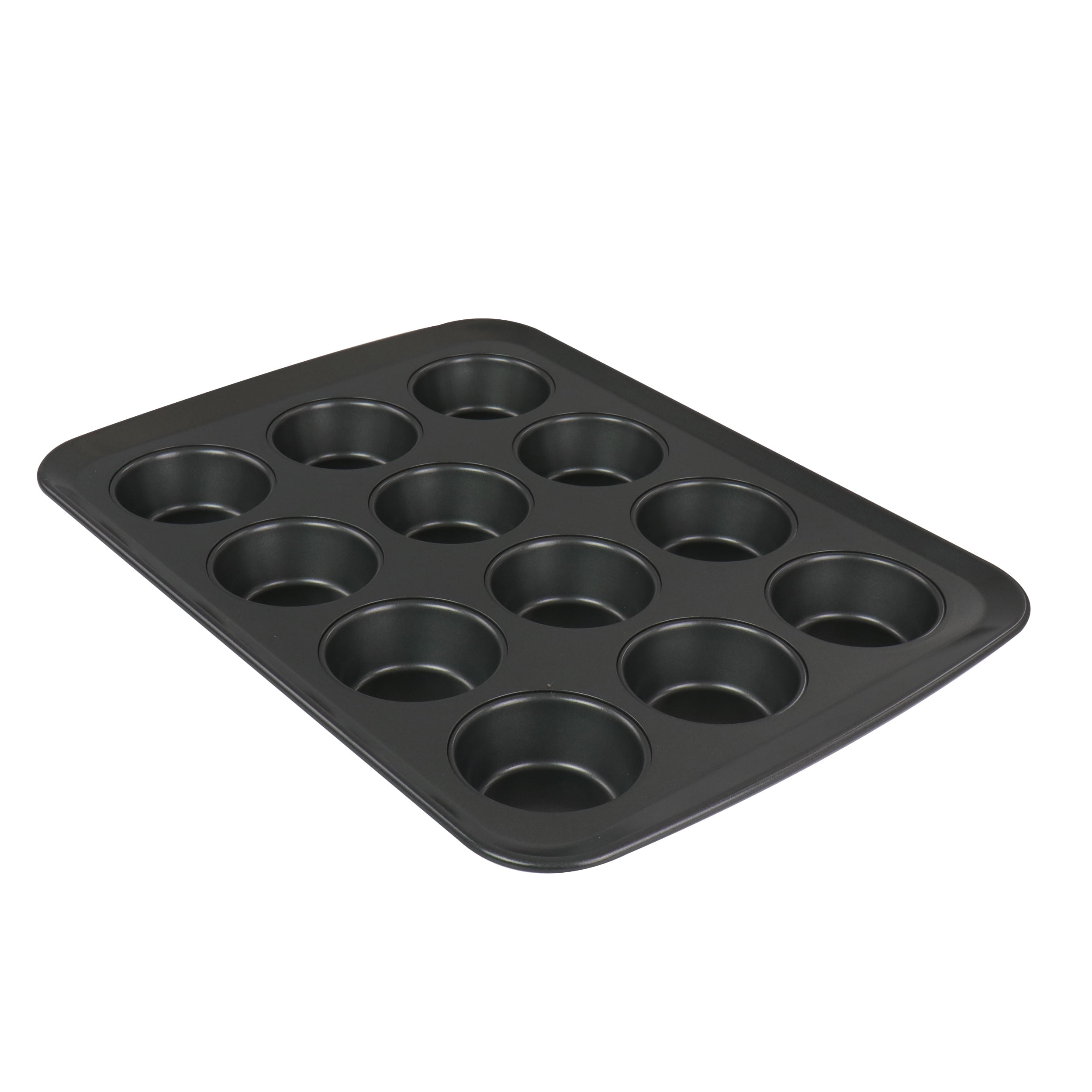 Gibson 12-Cup Baker's Friend nonstick Steel Muffin Pan
