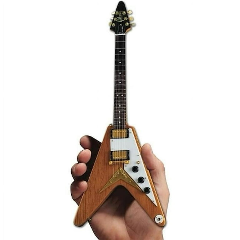 Gibson 1958 Korina Flying V Mini Guitar Replica - Walmart.com
