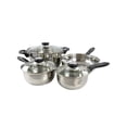 thumbnail image 1 of Gibson Cuisine Select 7-Piece Cookware Set, Stainless Steel, 1 of 2
