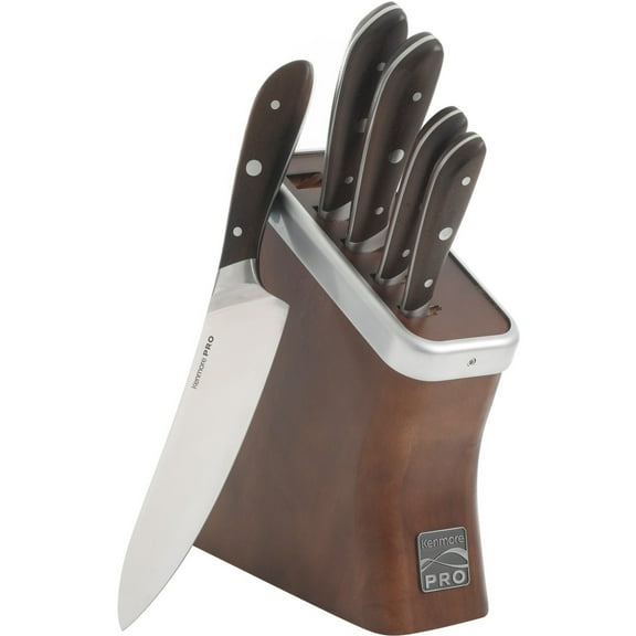 Gibson Elite Pro Truman 6 Piece Stainless Steel Cutlery Set with Wood Handle, Wo