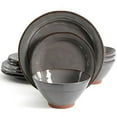 thumbnail image 1 of Gibson Elite Terranea 12 Piece Dinnerware Set - Gray, 1 of 6