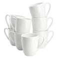 thumbnail image 1 of Gibson Elite 148726.01 White Penninsula 13 oz Bone China Mug Set in White - 8 Piece, 1 of 1