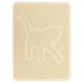 thumbnail image 1 of Gibson Everyday 119898.01 18.5 x 13.78 in. Pet Elements Cat Silhouette Placemat, Tan, 1 of 5