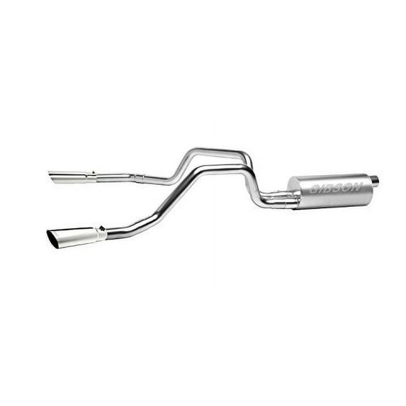 Gibson Exhaust 319003 GIB319003 99-04 MUSTANG GT 4.6L DUAL EXHAUST SYSTEM Fits select: 1999-2004 FORD MUSTANG GT
