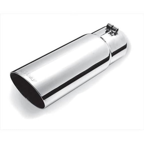 Gibson Exhaust 500406 GIB500406 POLISHED STAINLESS STEEL TIP