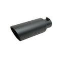 thumbnail image 1 of Gibson Exhaust 500433-B GIB500433-B BLACK CERAMIC DOUBLE WALLED ANGLE EXHAUST TIP, 1 of 2