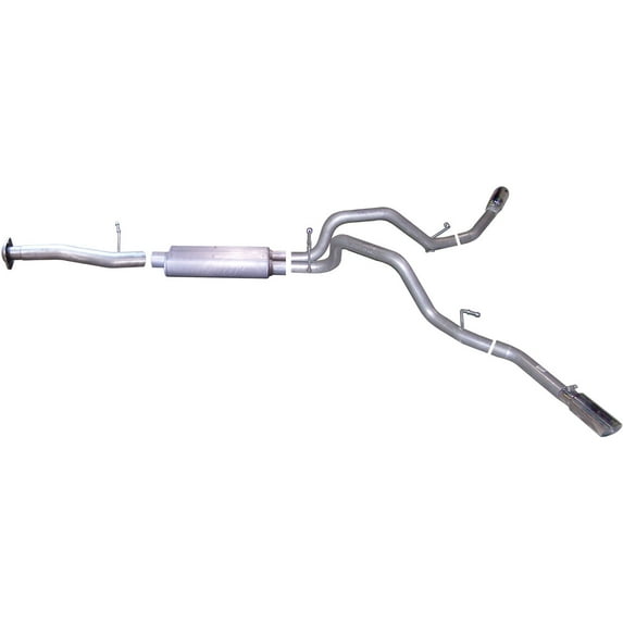 Gibson Exhaust 5635 GIB5635 07-09 SILVERADO/SIERRA 1500 REGULAR CAB STANDARD BED 4.8L-5.3L DUAL EXHAUST SYSTEM