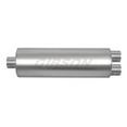 thumbnail image 1 of Gibson Exhaust 789800S GIB789800S SFT SUPERFLOW CENTER/DUAL ROUND MUFFLER, STAINLESS, 1 of 2