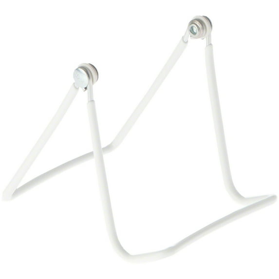 Gibson Holders 1A Adjustable White Wire Display Easel, 3.25" W x 3.75" D x 3.625" H, Pack of 2