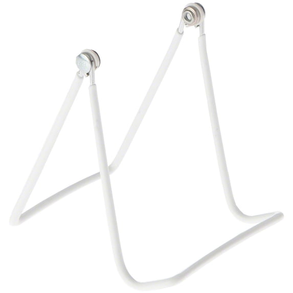 Gibson Holders 2A Adjustable White Wire Display Easel, 3.625" W x 4" D x 4.5" H, Pack of 6
