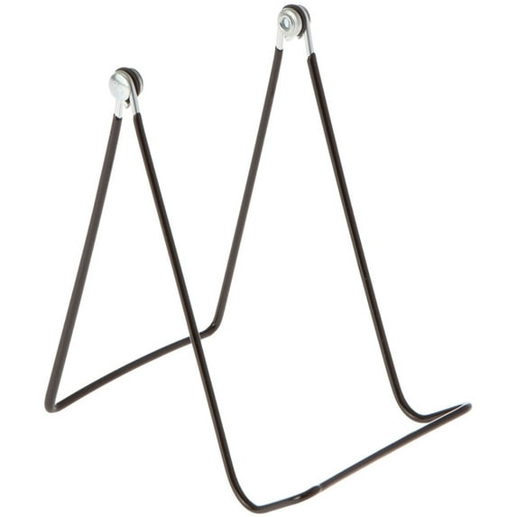 Gibson Holders 2AT Adjustable Black Wire Display Easel, 3.625" W x 4.25" D x 5.75" H, Pack of 3