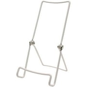Gibson Holders 3AC Adjustable White Wire Display Easel, 3.375 W x 4 D x 8.25 H, Pack of 2