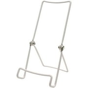 Gibson Holders 3AC Adjustable White Wire Display Easel, 3.75" W x 7.5" H, Pack of 6