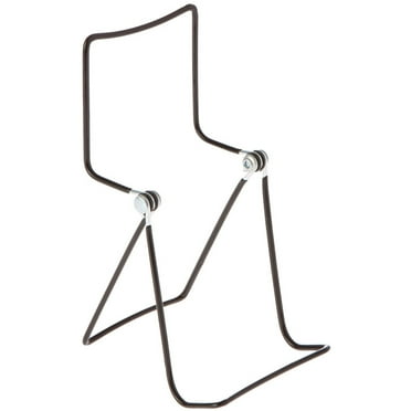 Gibson Holders 3DD Adjustable Black Wire 2-Tier Display Easel, 3.625" W x 3.75" D x 7.5" H, Pack of 2