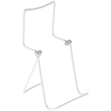 Gibson Holders 3DD Adjustable White Wire 2-Tier Display Easel, 3.625" W x 3.75" D x 7.5" H, Pack of 2