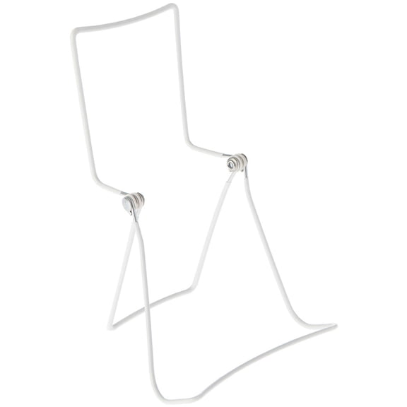 Gibson Holders 3DDX Adjustable White Wire 2-Tier Display Easel, 5.5" W x 4.75" D x 8.5" H, Pack of 3