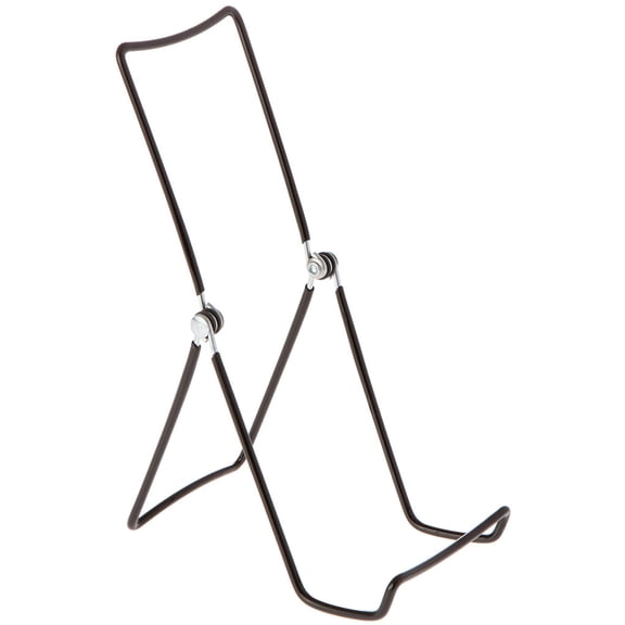 Gibson Holders 6AC Adjustable Black Wire Display Easel, 3.5" W x 4.5" D x 9.25" H, Pack of 2