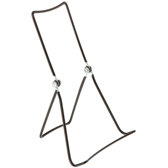 Gibson Holders DCW Adjustable Black Wire Display Easel, 5.5" W x 3.5" D x 9.25" H, Pack of 2