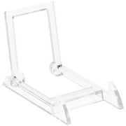Gibson Holders MINI Clear Adjustable Acrylic Display Easel, 2" W x 2.25" H, Pack of 6