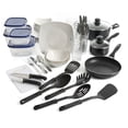 thumbnail image 1 of Gibson Home All U Need 45 Piece Dinnerware Cookware Combo Set in White, 1 of 2